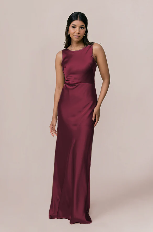 Serena Satin Dress | Made To Order - Image 41