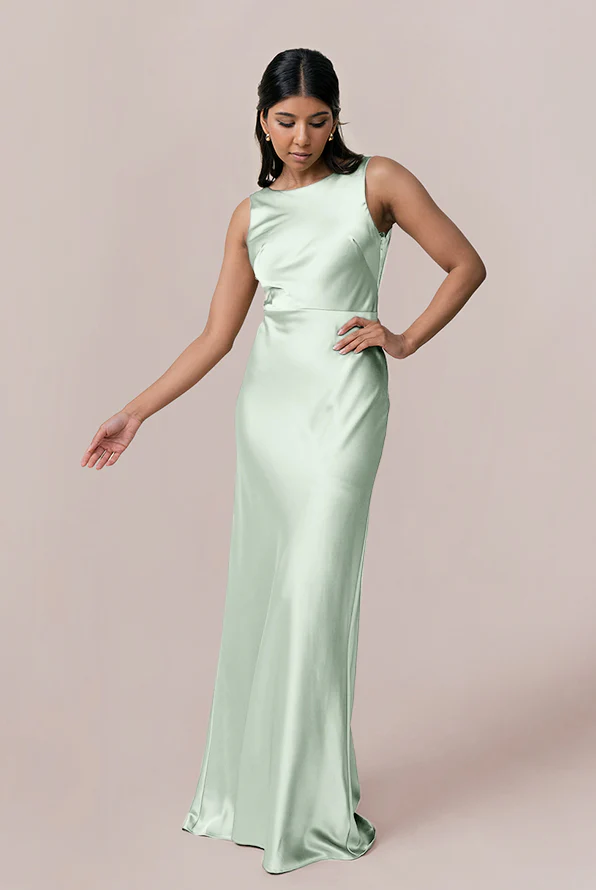 Serena Satin Dress | Made To Order - Image 60
