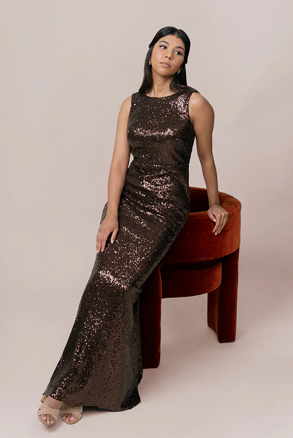 Serena Sequin Dress | Made To Order