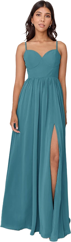 Serenity Chiffon Dress | Made To Order - Image 149