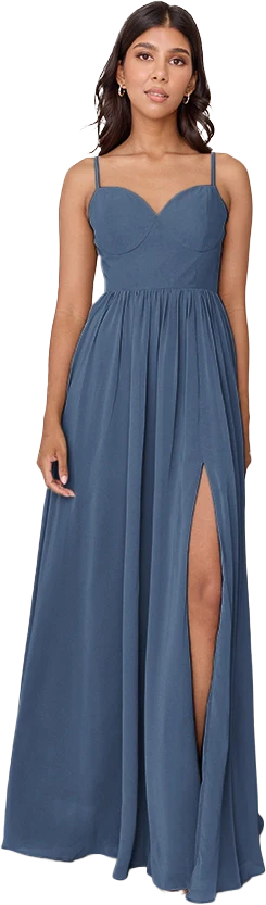 Serenity Chiffon Dress | Made To Order - Image 151