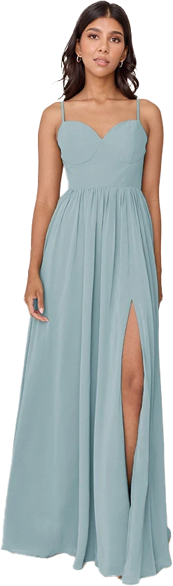 Serenity Chiffon Dress | Made To Order - Image 169
