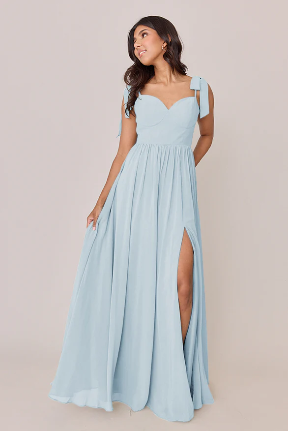 Serenity Chiffon Dress | Made To Order - Image 60