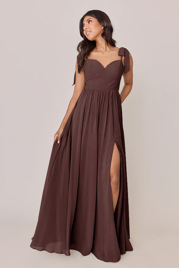 Serenity Chiffon Dress | Made To Order - Image 65