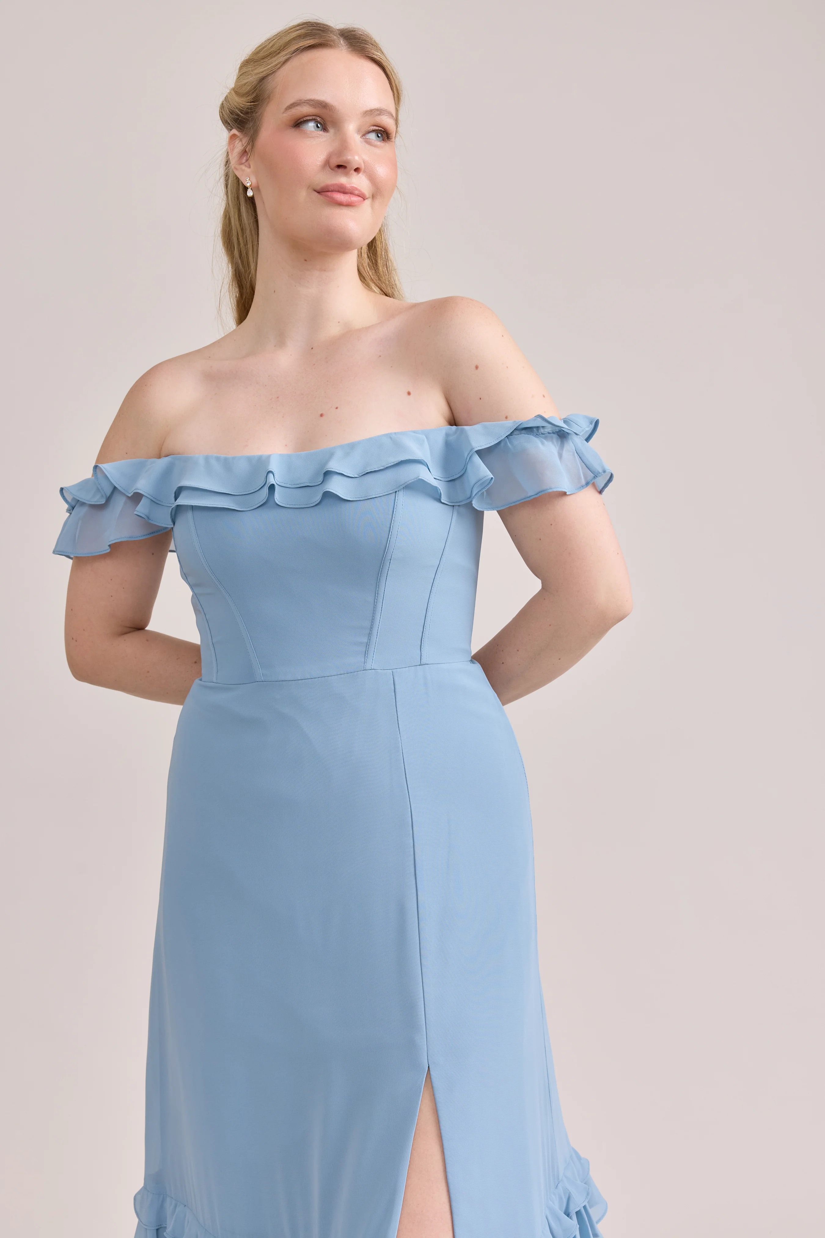 Shea Chiffon Dress | Made To Order - Image 2