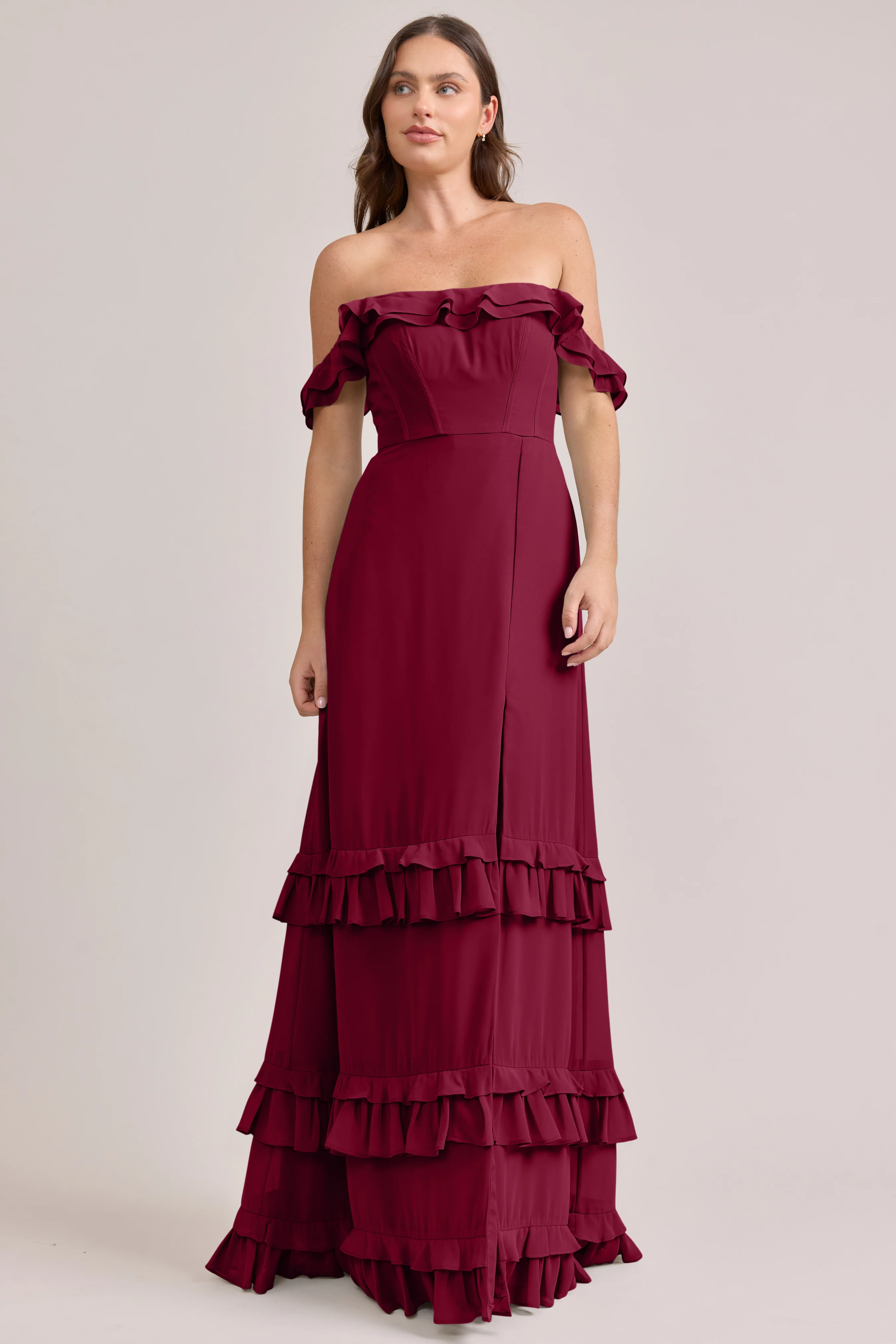 Shea Chiffon Dress | Made To Order - Image 67