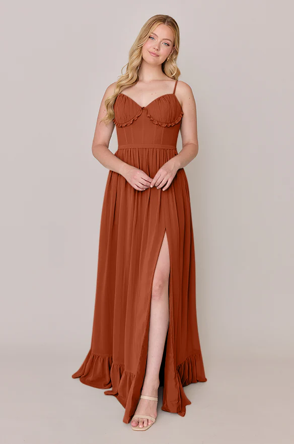 Shylah Chiffon Dress | Made To Order - Image 133