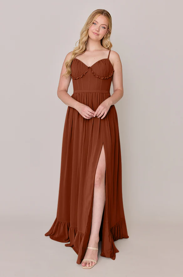 Shylah Chiffon Dress | Made To Order - Image 136