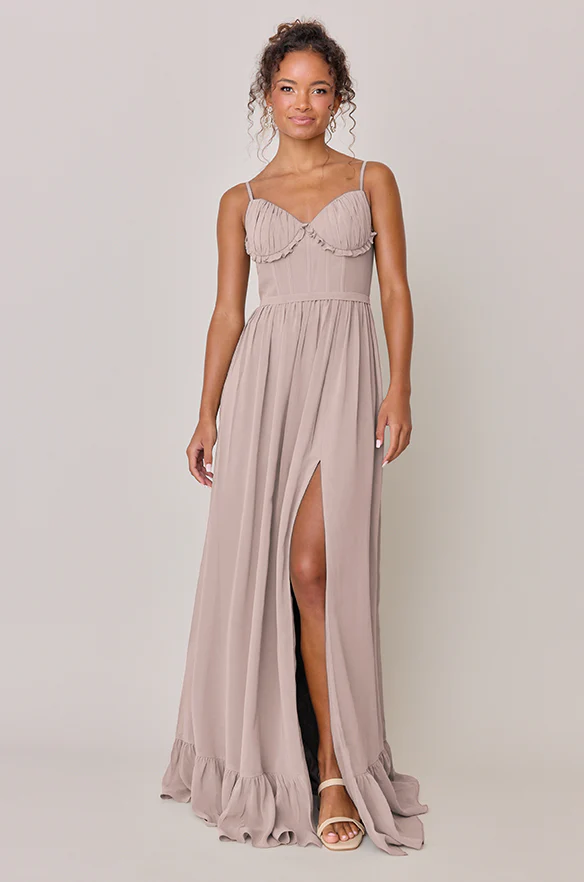 Shylah Chiffon Dress | Made To Order - Image 150