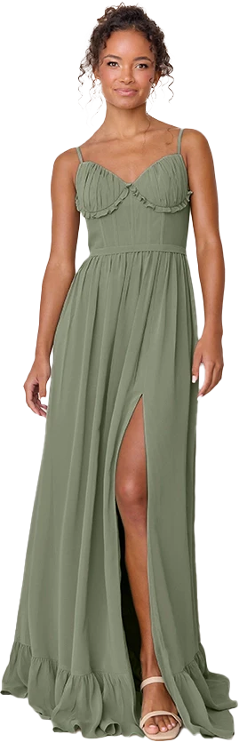 Shylah Chiffon Dress | Made To Order - Image 231
