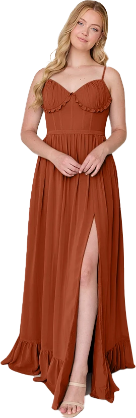 Shylah Chiffon Dress | Made To Order - Image 233