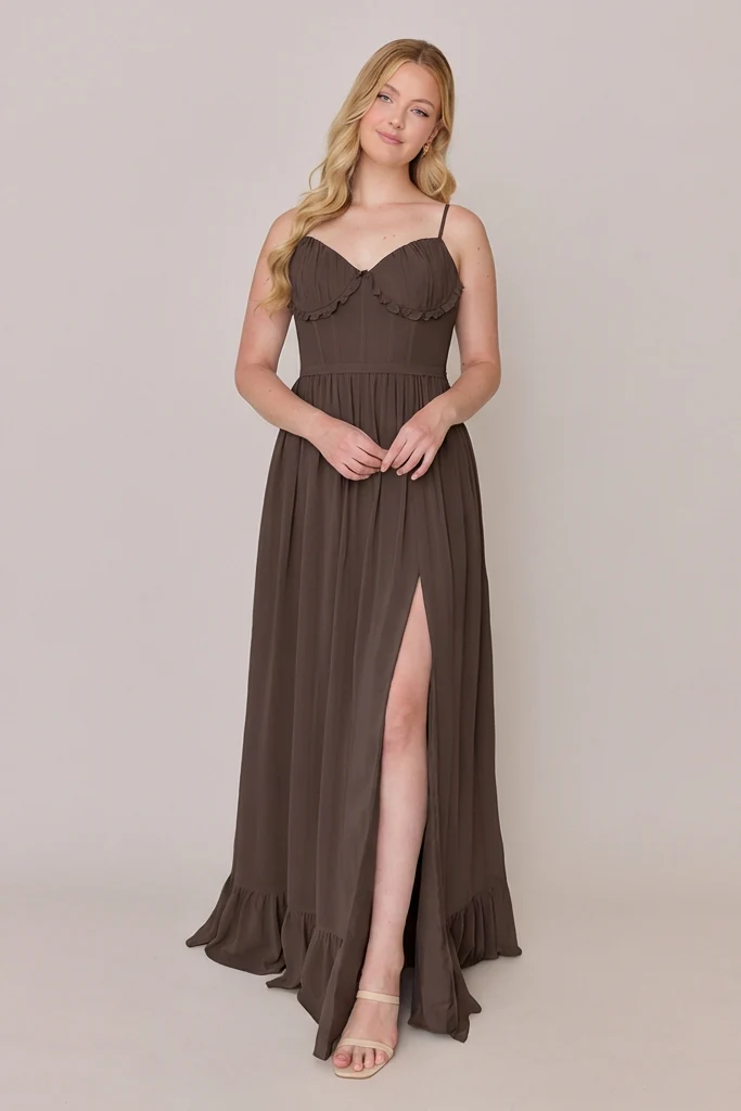 Shylah Chiffon Dress | Made To Order - Image 241