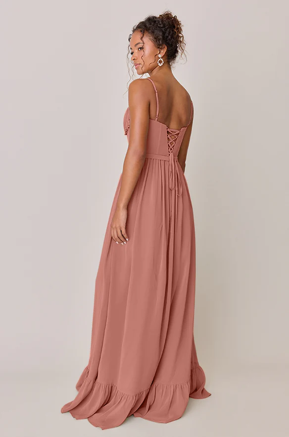 Shylah Chiffon Dress | Made To Order - Image 50
