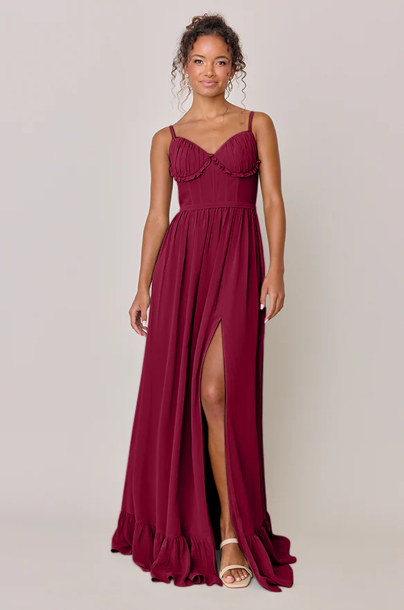 Shylah Chiffon Dress | Made To Order - Image 94