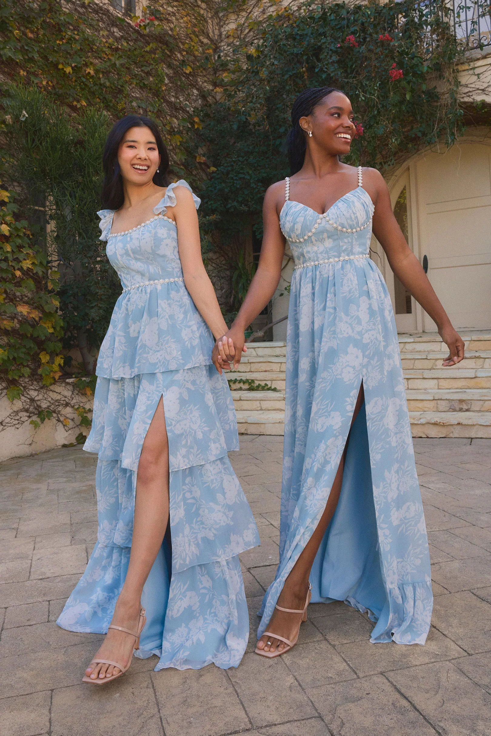 Shylah Luxe Chiffon Floral Print Dress | Made To Order - Image 7