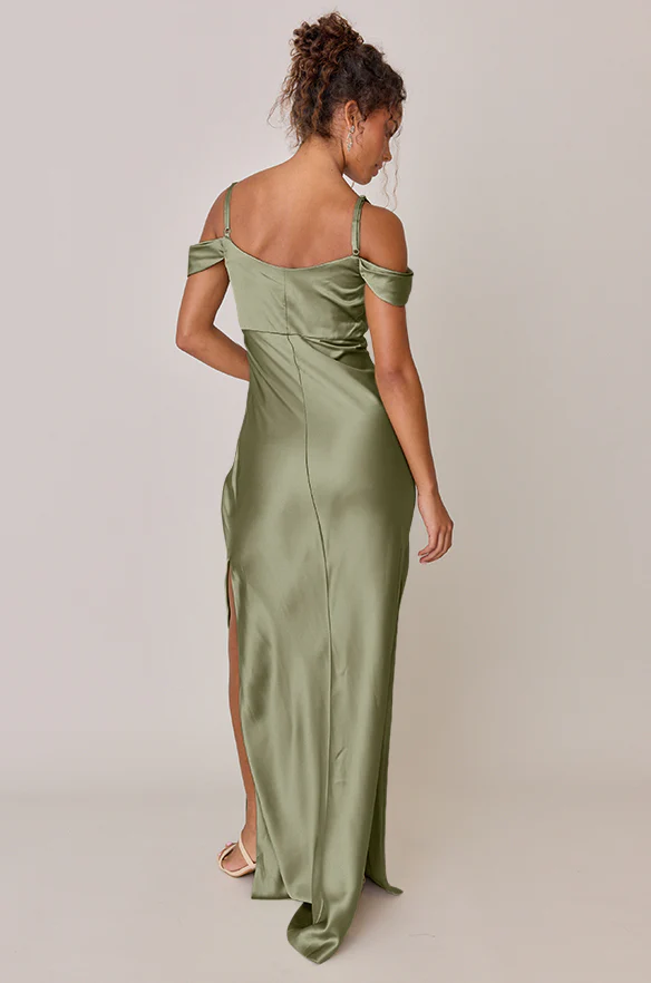 Sienna Satin Dress | Made To Order - Image 148