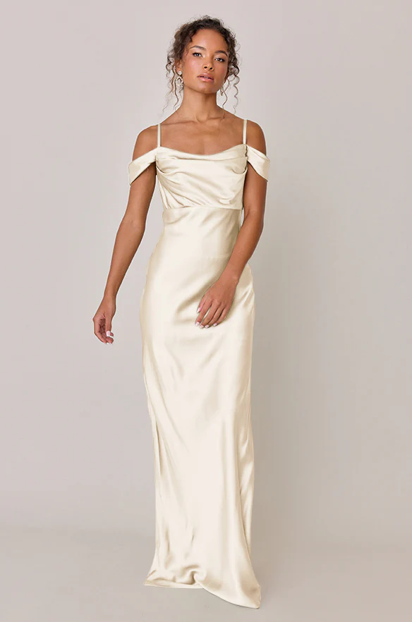 Sienna Satin Dress | Made To Order - Image 156