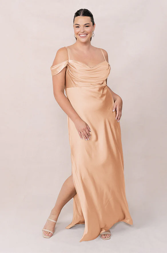 Sienna Satin Dress | Made To Order - Image 159
