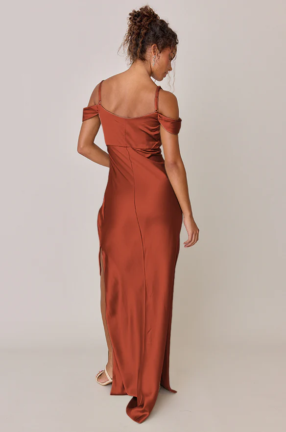 Sienna Satin Dress | Made To Order - Image 189