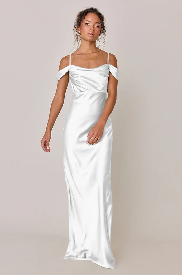 Sienna Satin Dress | Made To Order - Image 225