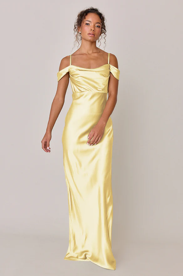 Sienna Satin Dress | Made To Order - Image 227