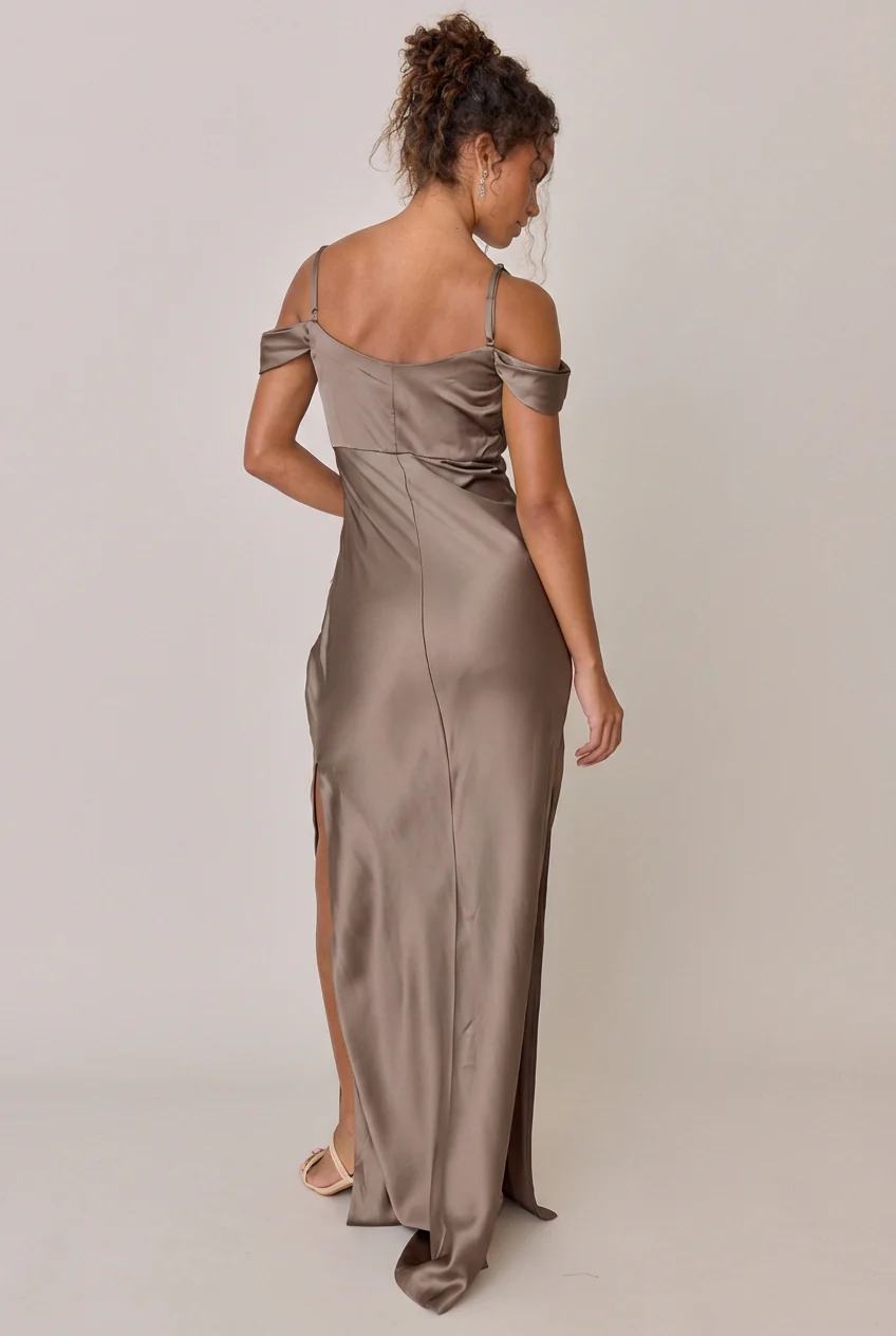 Sienna Satin Dress | Made To Order - Image 246