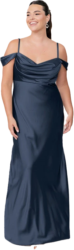 Sienna Satin Dress | Made To Order - Image 43