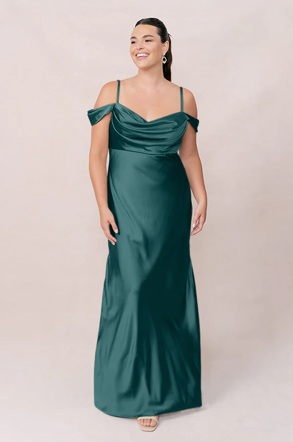 Sienna Satin Dress | Made To Order - Image 77