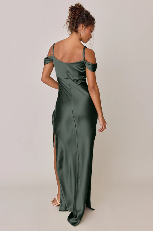 Sienna Satin Dress | Made To Order - Image 83