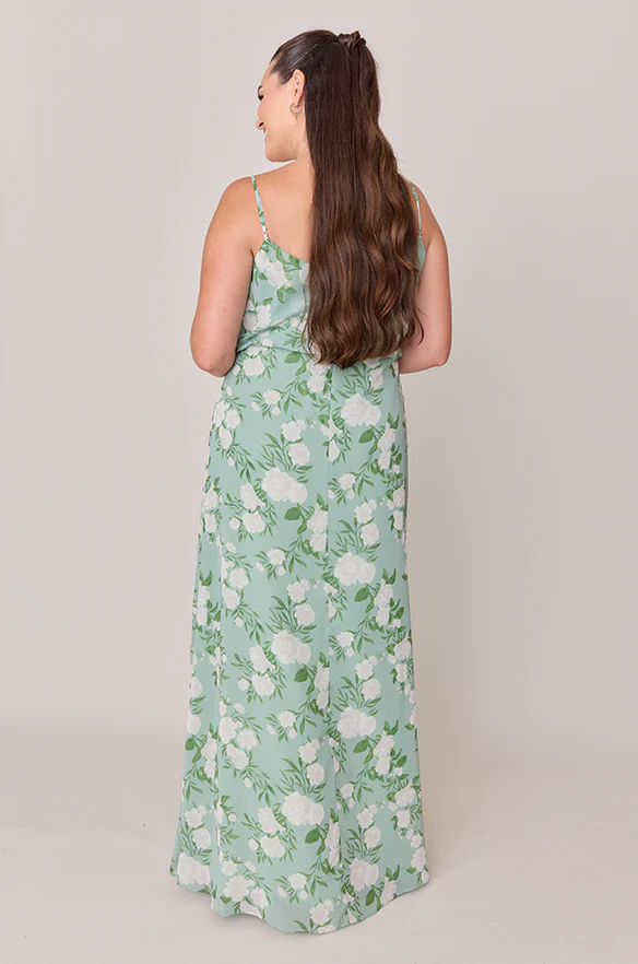 Skye Chiffon Floral Print Dress | Made To Order - Image 19