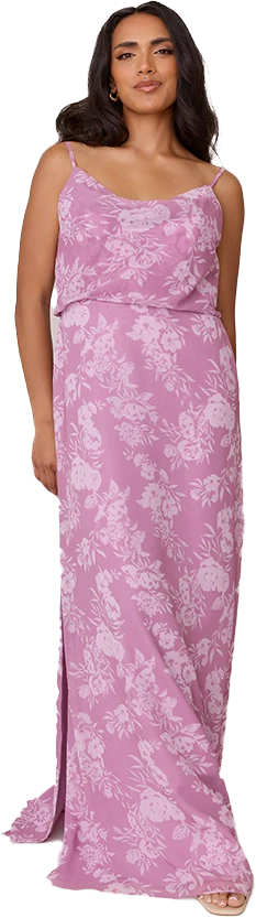 Skye Chiffon Floral Print Dress | Made To Order - Image 34