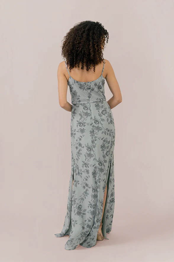 Skye Chiffon Floral Print Dress | Made To Order - Image 4
