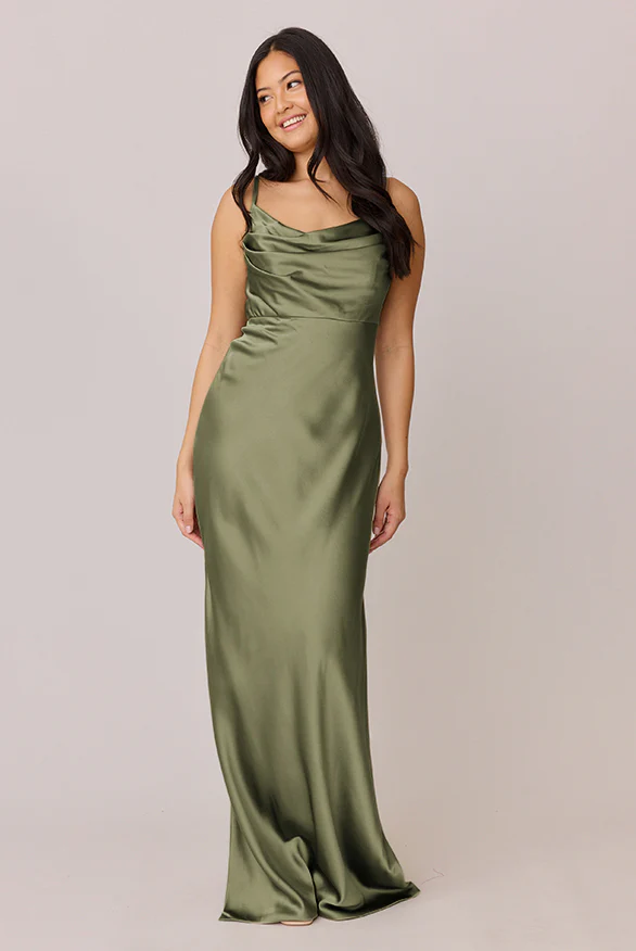 Skye Satin Dress | Made To Order - Image 112