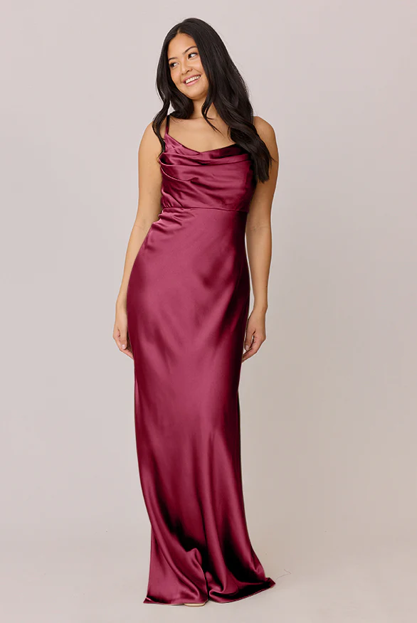 Skye Satin Dress | Made To Order - Image 12