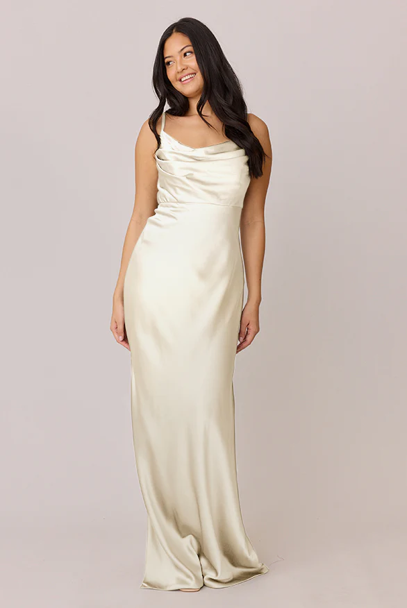 Skye Satin Dress | Made To Order - Image 120