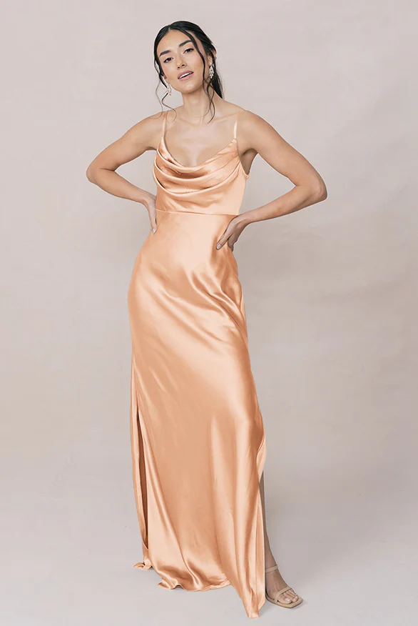 Skye Satin Dress | Made To Order - Image 122