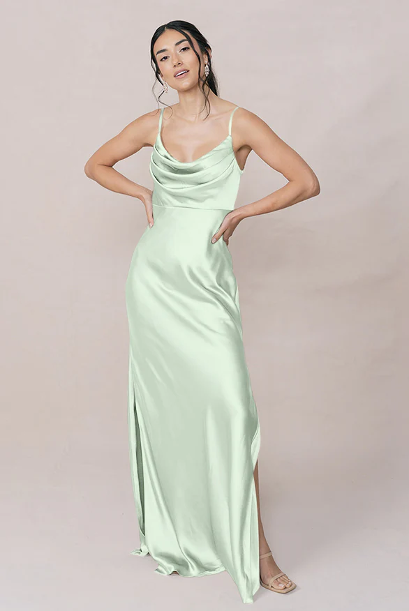 Skye Satin Dress | Made To Order - Image 130