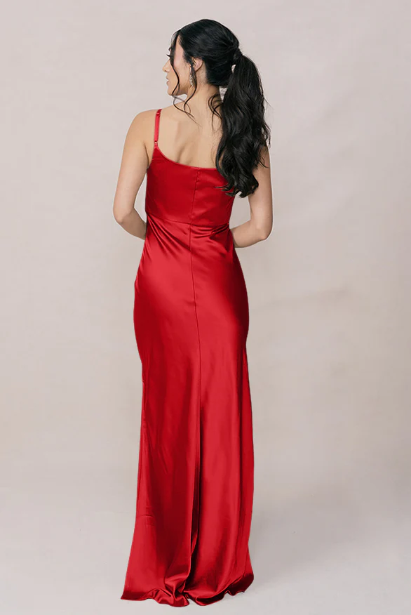 Skye Satin Dress | Made To Order - Image 135