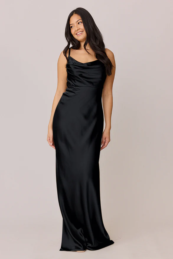 Skye Satin Dress | Made To Order - Image 14