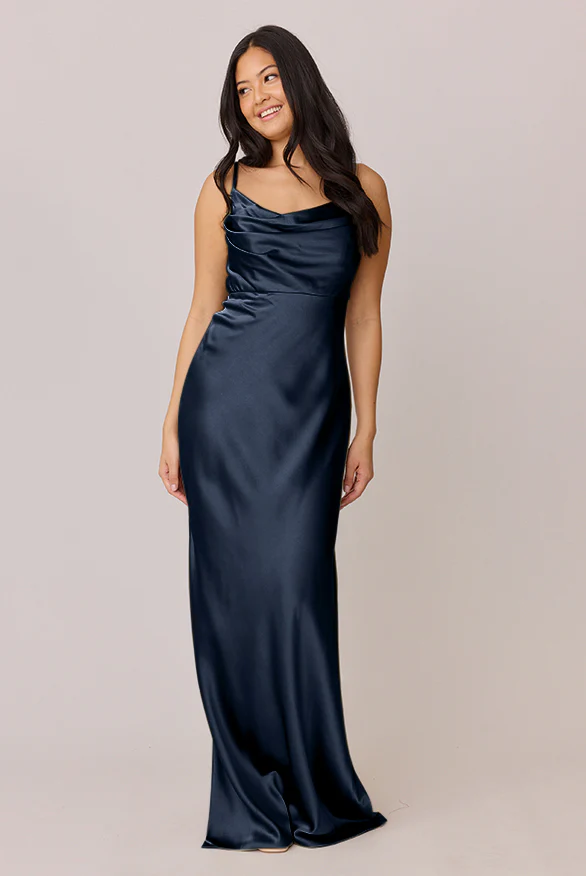 Skye Satin Dress | Made To Order - Image 140