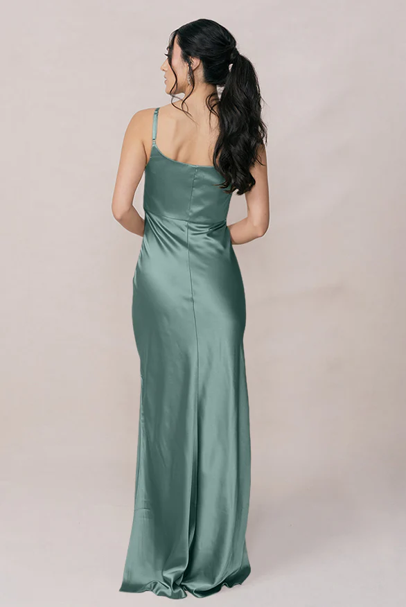 Skye Satin Dress | Made To Order - Image 149