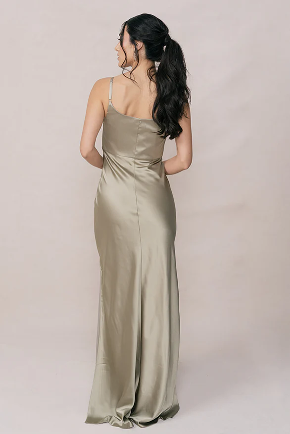 Skye Satin Dress | Made To Order - Image 163