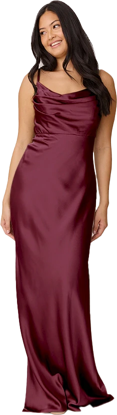Skye Satin Dress | Made To Order - Image 195