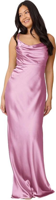Skye Satin Dress | Made To Order - Image 217