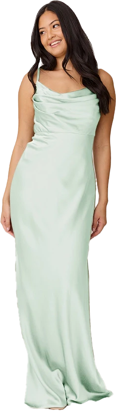 Skye Satin Dress | Made To Order - Image 222