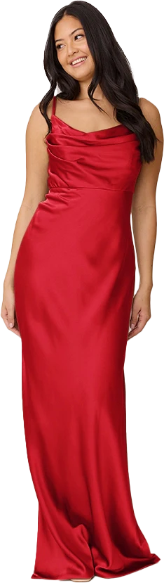 Skye Satin Dress | Made To Order - Image 223