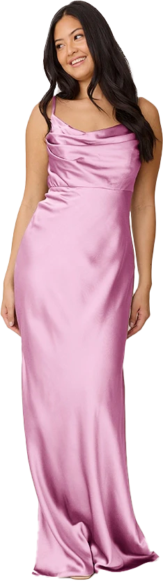Skye Satin Dress | Made To Order - Image 225