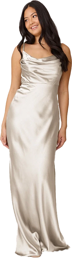 Skye Satin Dress | Made To Order - Image 233