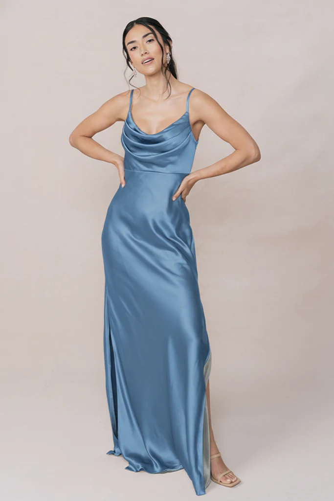 Skye Satin Dress | Made To Order - Image 241
