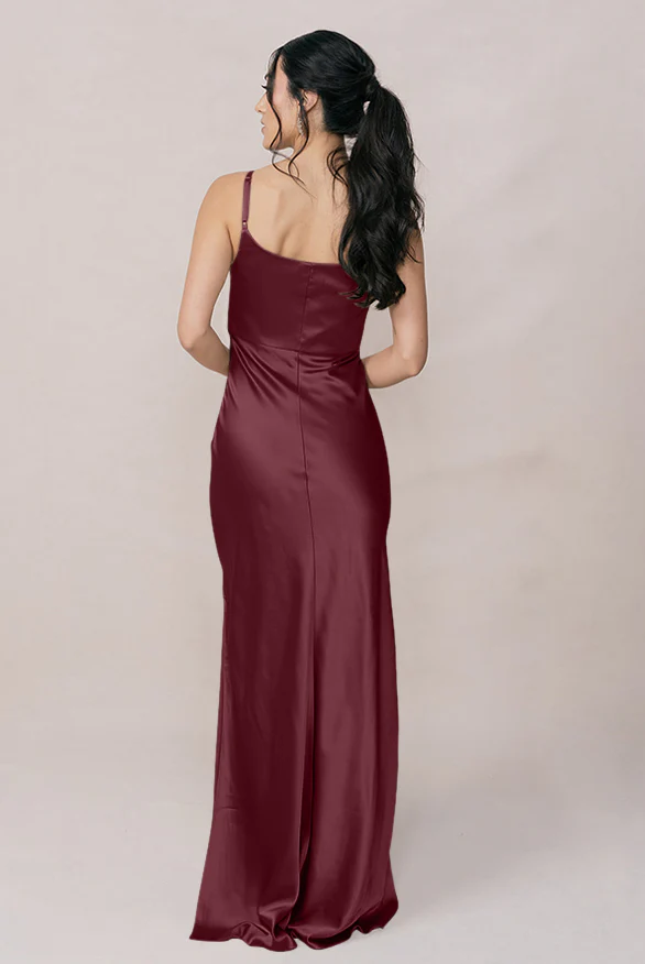 Skye Satin Dress | Made To Order - Image 25
